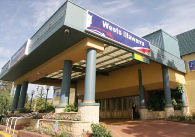The front of Wests Illawarra in 2005.