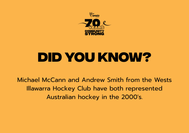 Recognising their Wests Illawarra roots.