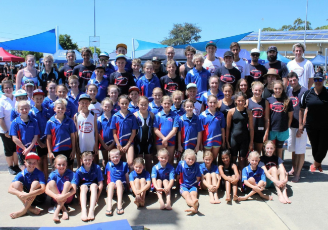 Wests Illawarra Aquatic Swimming Club at the 2016 SESA comp.