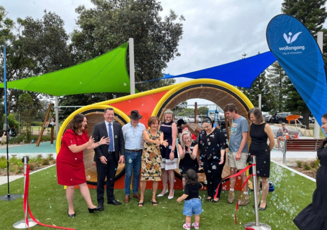 The all age and all ability park.