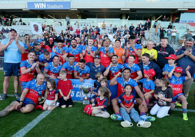 The reigning champs... Western Suburbs Rugby League Club in 2025!