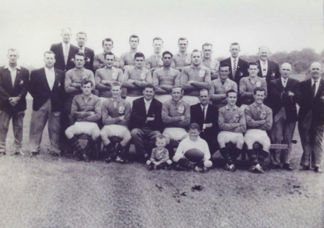 Another premiership win in 1959, for Western Suburb Rugby League club!