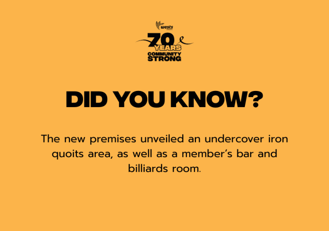 The new building brought new facilities.