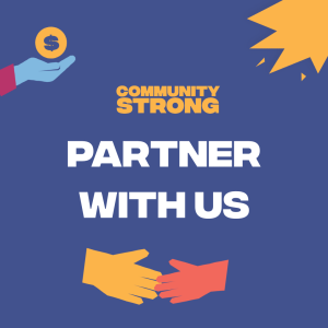 comm strong - partner with us tile